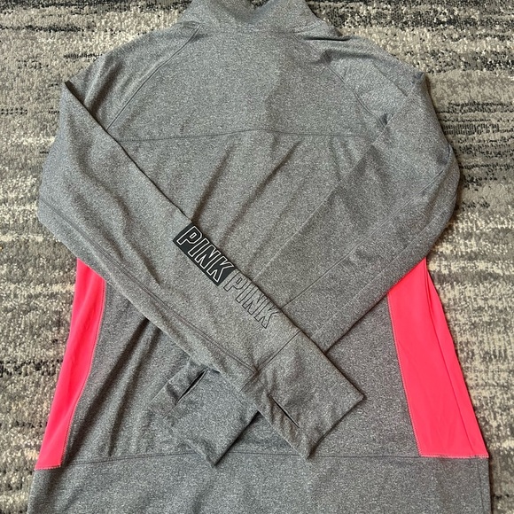 PINK by VS Ultimate Quarter Zip Athletic Pull-Over - Picture 9 of 9